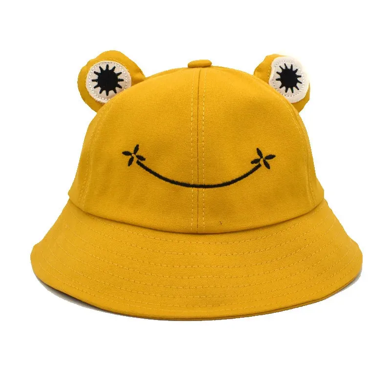 3D Frog Bucket Hat for Men and Women