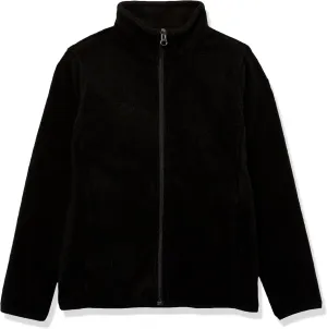 Amazon Essentials Boys and Toddlers' Polar Fleece Full-Zip Mock Jacket
