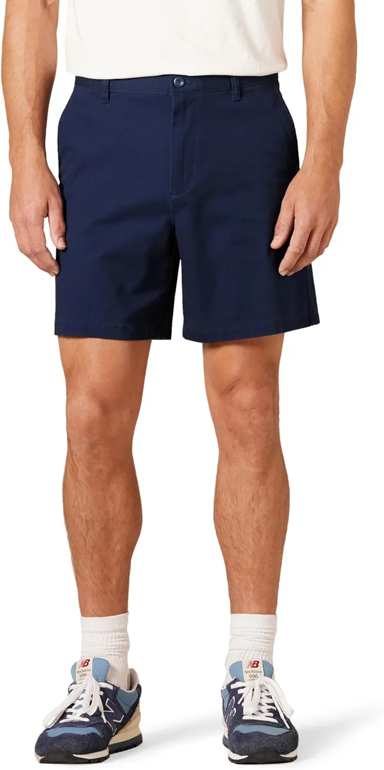 Amazon Essentials Men's Classic-Fit 7" Comfort Stretch Chino Short