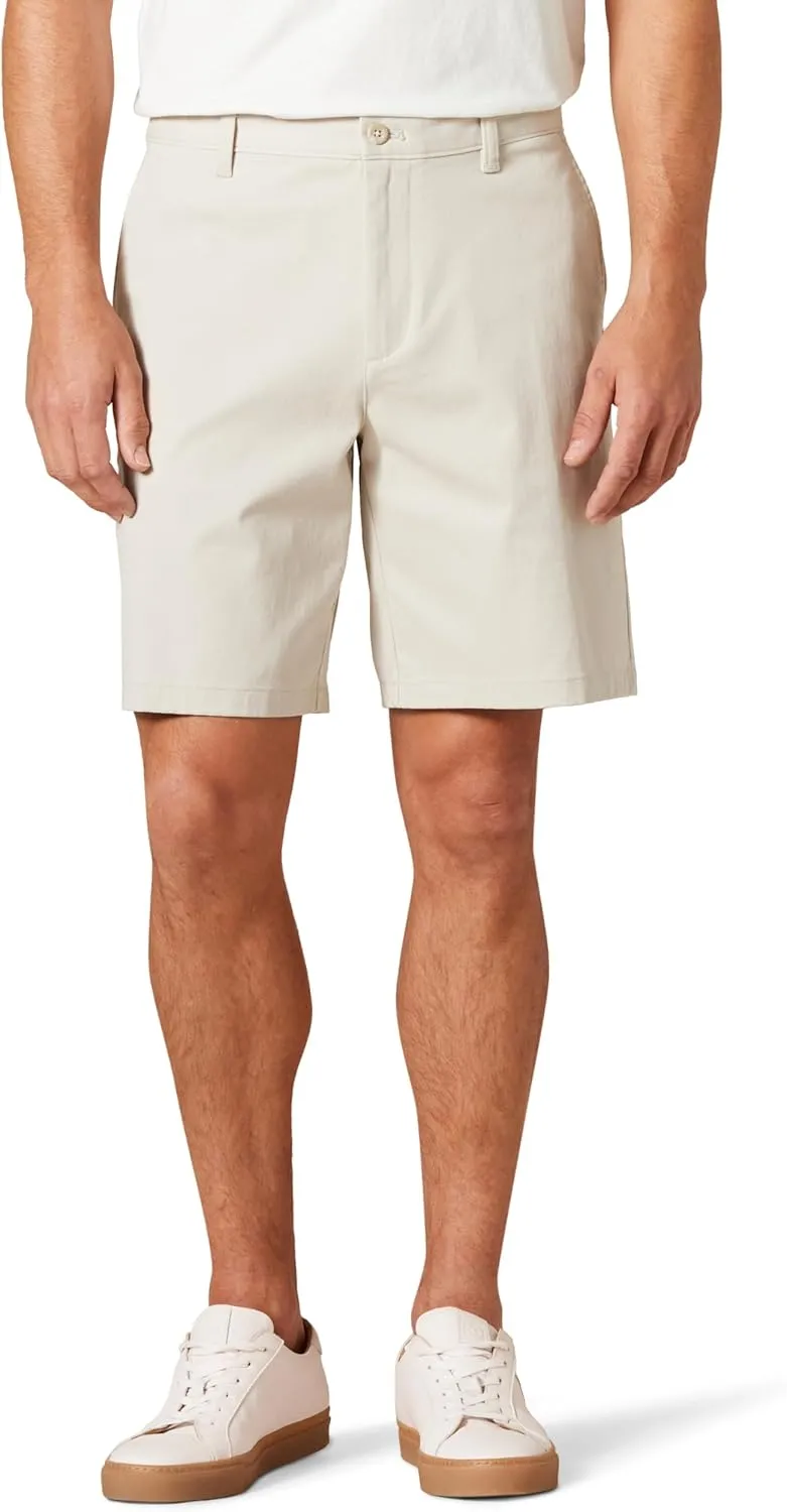 Amazon Essentials Men's Classic-Fit 9" Comfort Stretch Chino Short