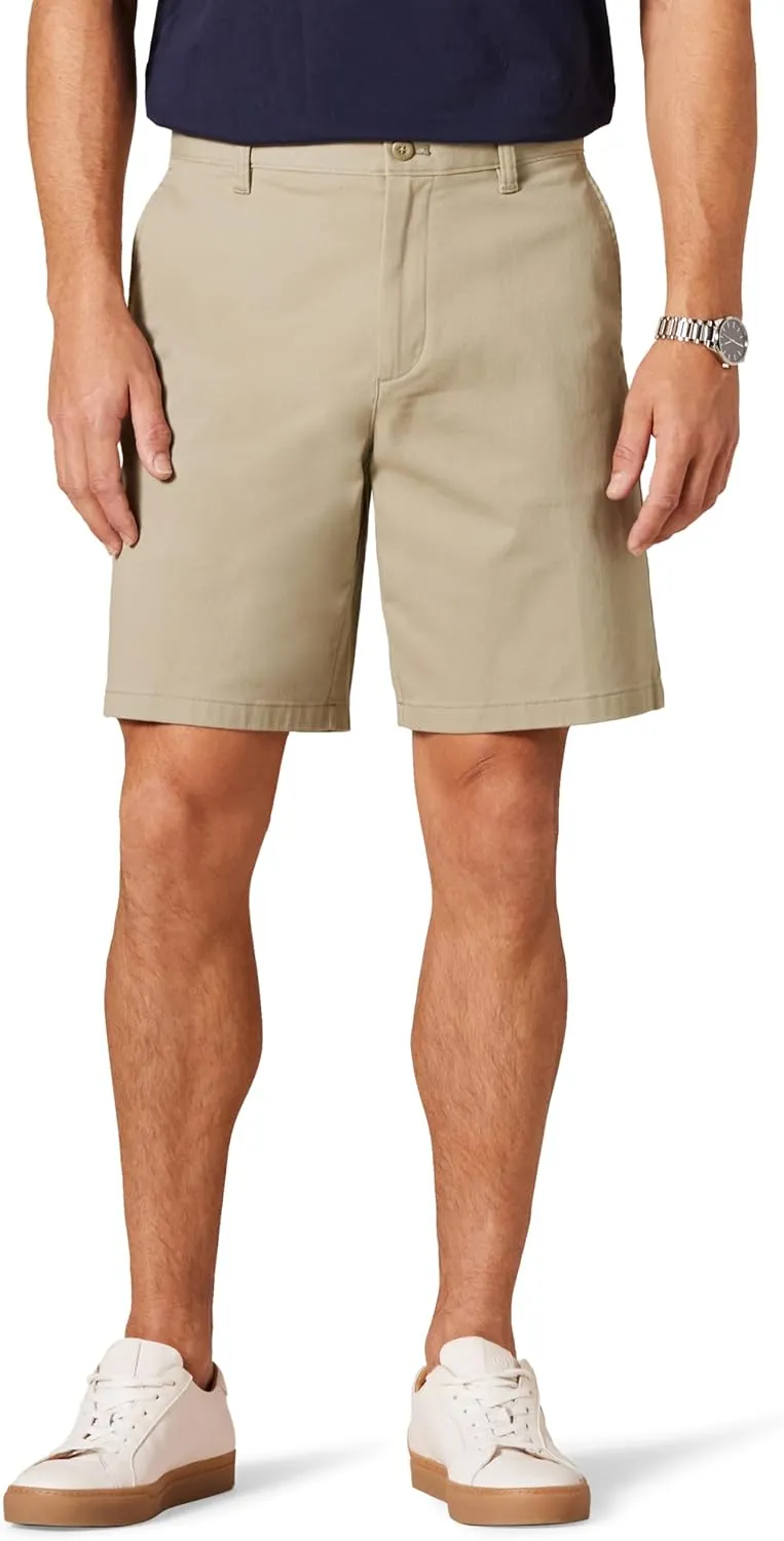 Amazon Essentials Men's Classic-Fit 9" Comfort Stretch Chino Short