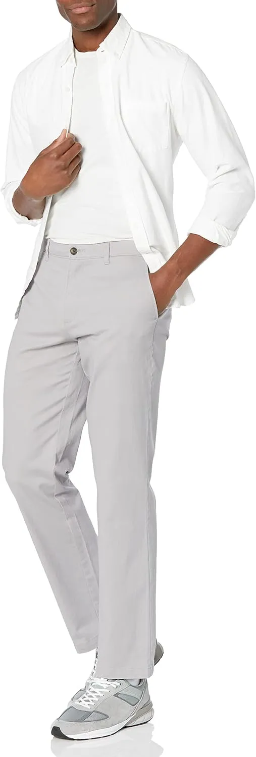 Amazon Essentials Men's Classic-Fit Casual Stretch Chino Pant
