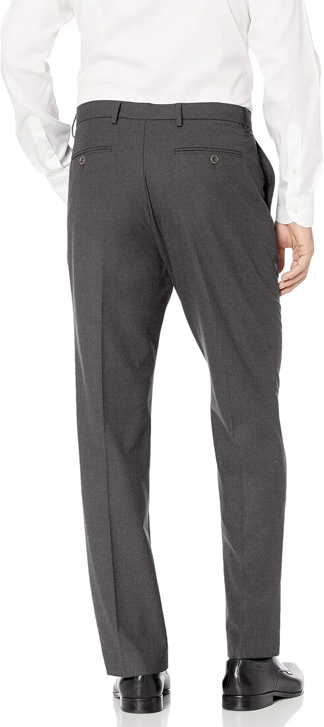 Amazon Essentials Men's Classic-Fit Wrinkle-Resistant Stretch Dress Pants