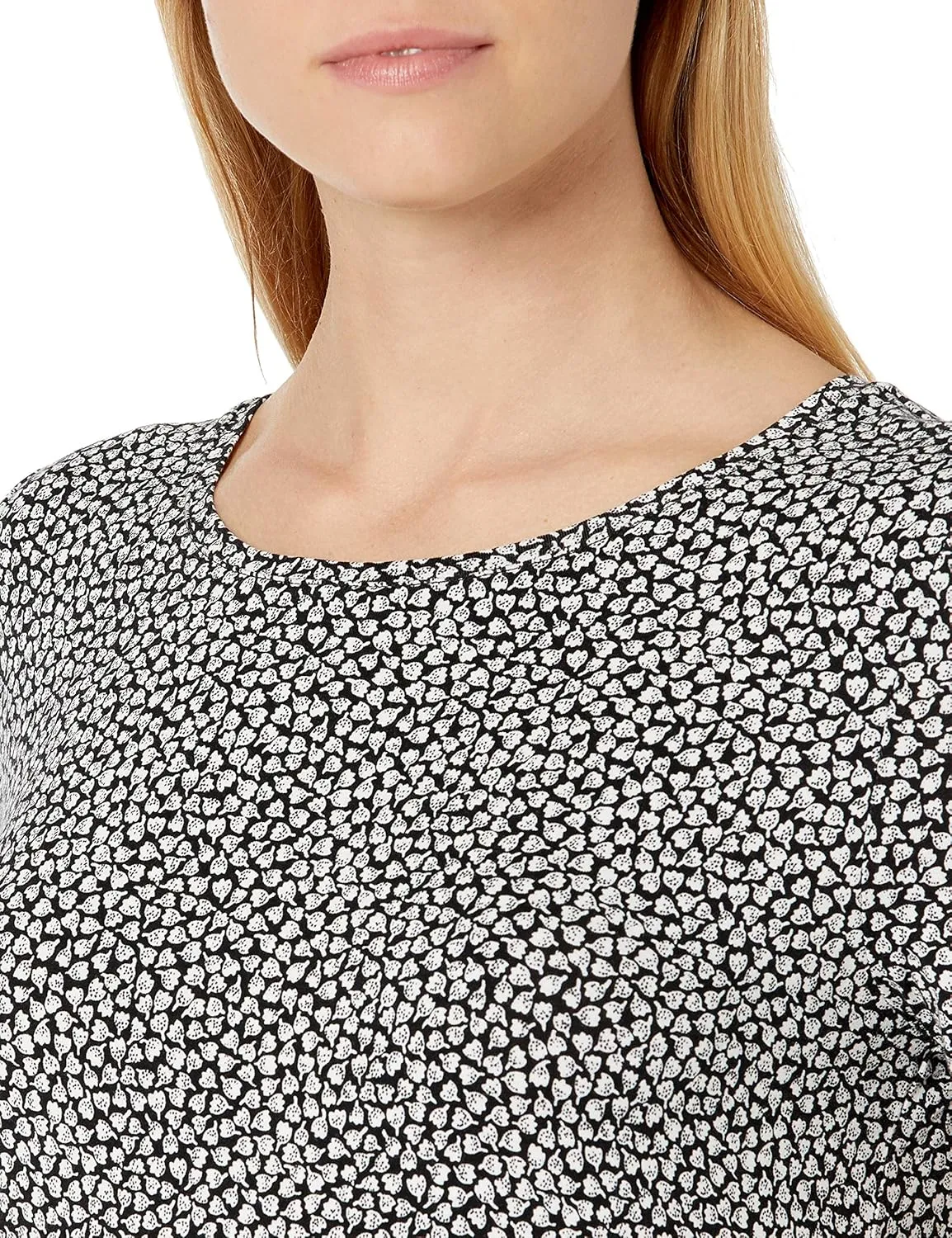 Amazon Essentials Women's Short-Sleeve Scoopneck Tunic, Pack of 2