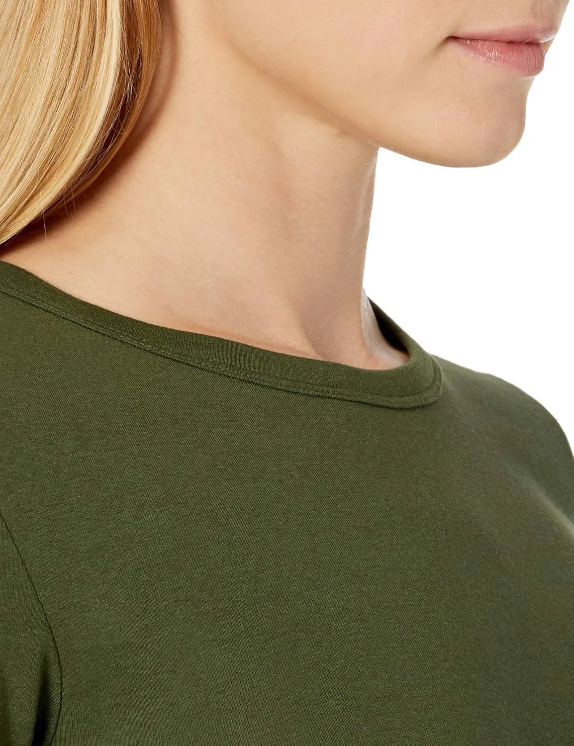 Amazon Essentials Women's Slim-Fit Short-Sleeve Crewneck T-Shirt, Pack of 2