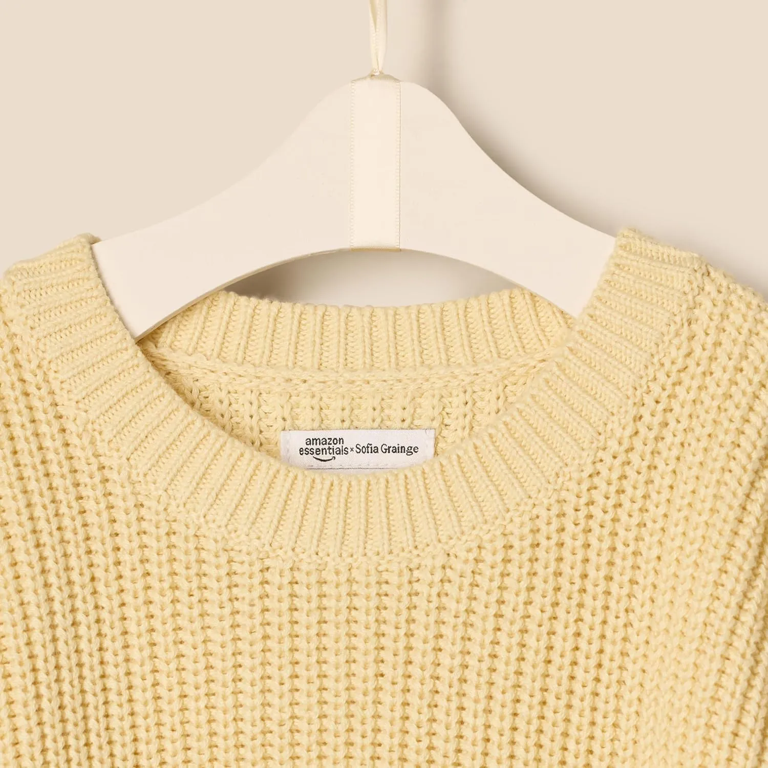 Amazon Essentials x Sofia Grainge Unisex Toddlers and Babies' Pullover Sweater