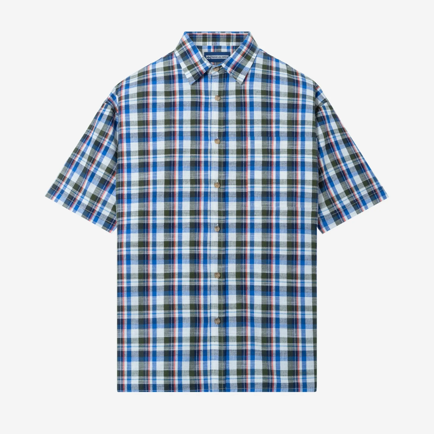 Artiste Short Sleeve - Blue Red