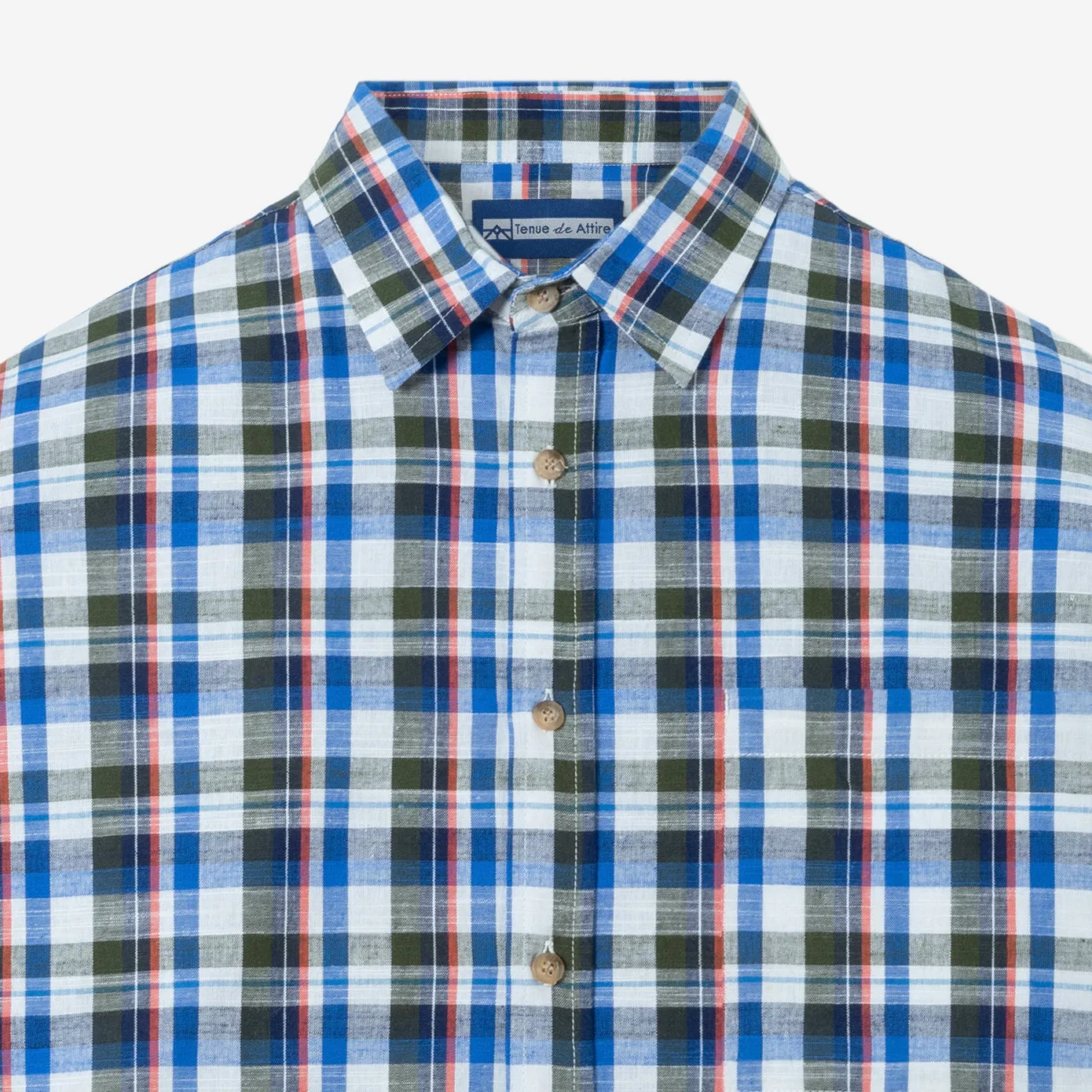 Artiste Short Sleeve - Blue Red