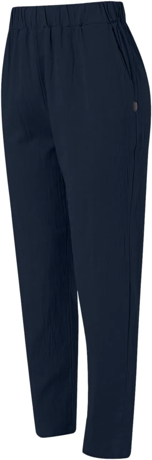 Beach Pants for Women Trendy 2025 Lounge Loose Drawstring Elastic Waist Pant Trousers Casual Summer Slacks Clothes