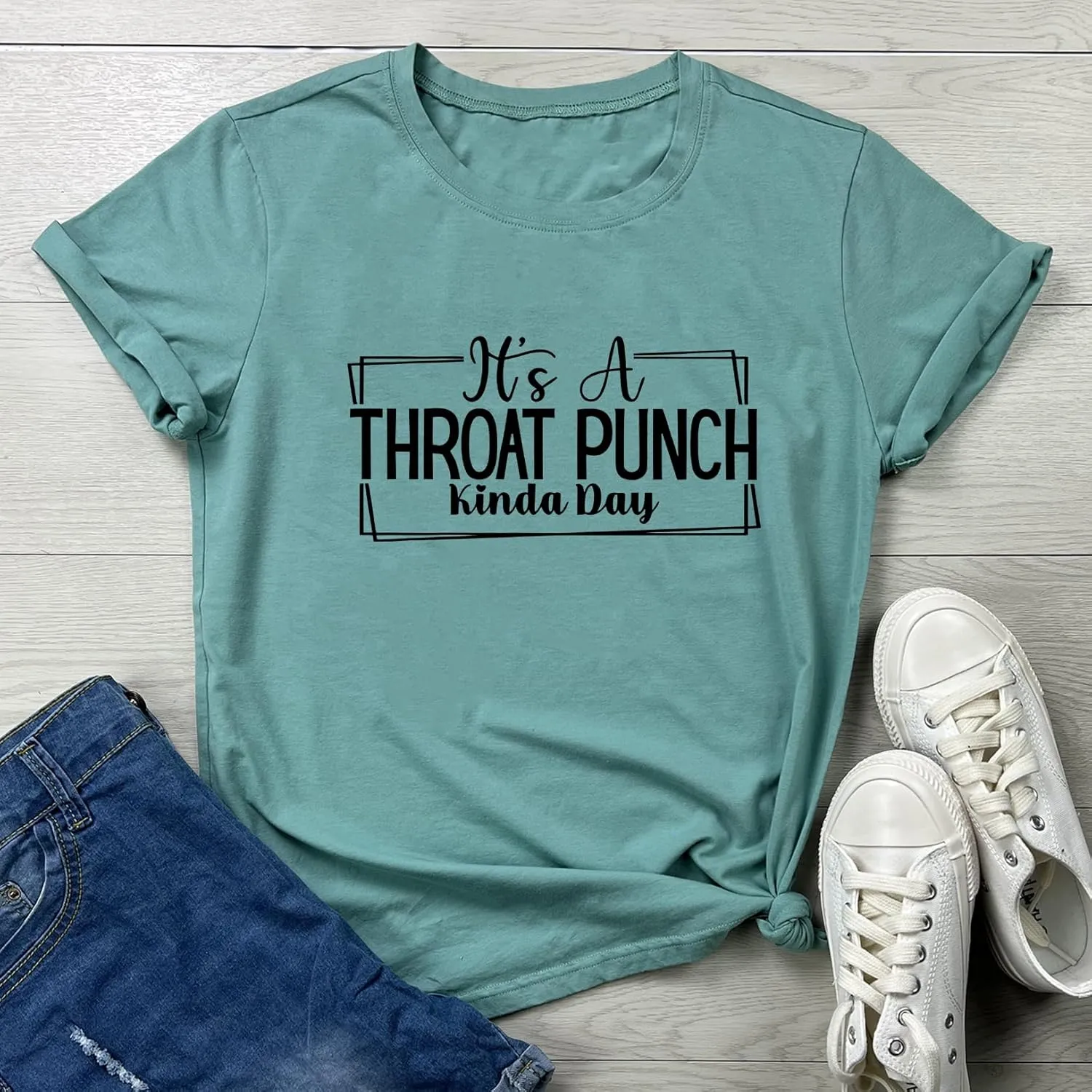 BLACKOO Women Funny Tshirts Graphic Cute Tees