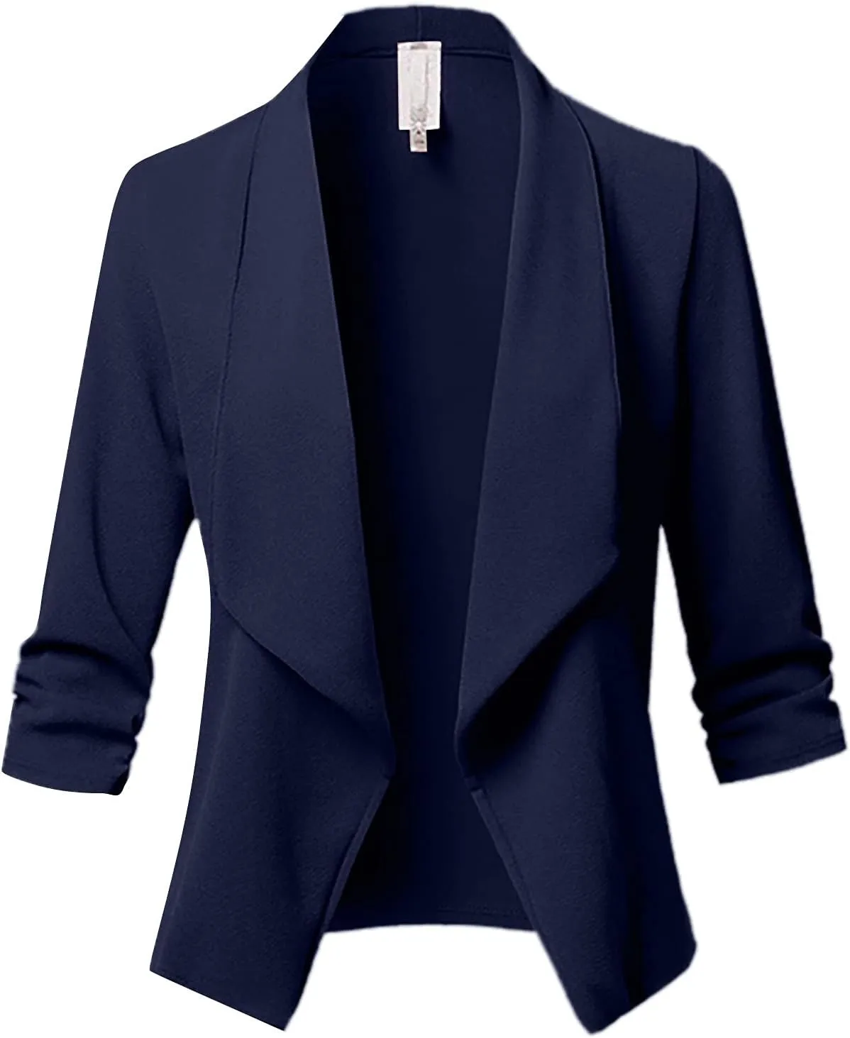 Blazers for Women Business Casual,Womens Color Solid Open Front Cardigan Long Sleeve Casual Jacket Coat Fall Clothes
