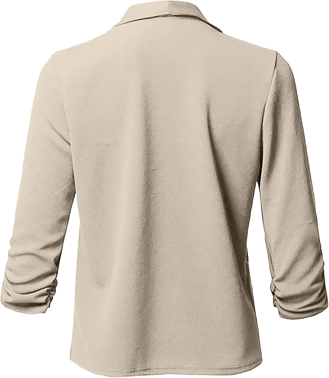 Blazers for Women Business Casual,Womens Color Solid Open Front Cardigan Long Sleeve Casual Jacket Coat Fall Clothes