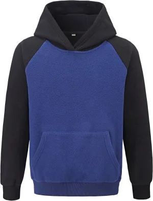 Boys Girls Toddler Fleece Pullover Hoodie Kids Long Sleeve Sweatshirts 3-16 Years