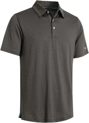 Boys Polo Shirts Short Sleeve Striped Performance Moisture Wicking Dry Fit Golf Shirts for Boys Youth Kids
