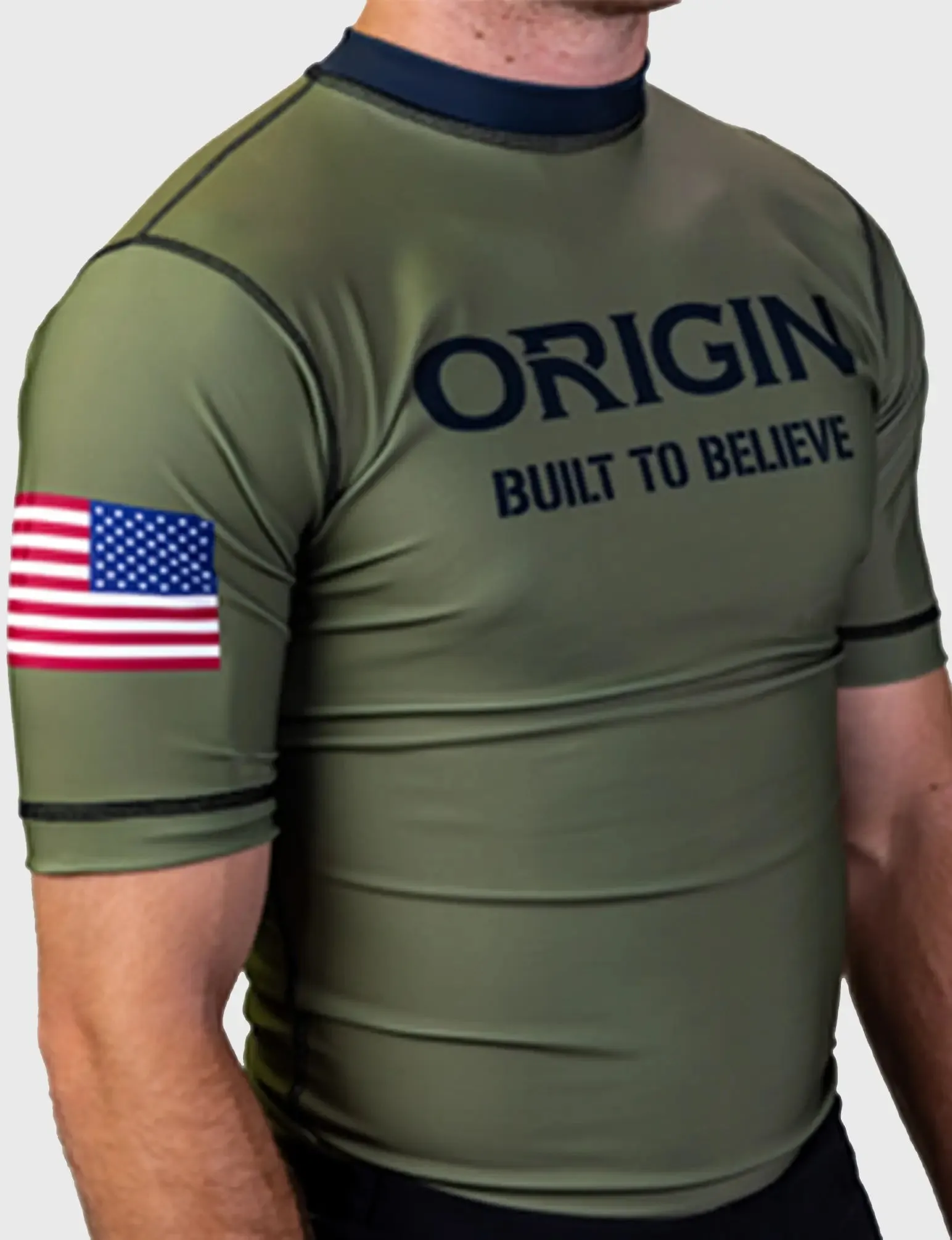 BUILT BY FREEDOM - COMPRESSION FIT SS RASHGUARD