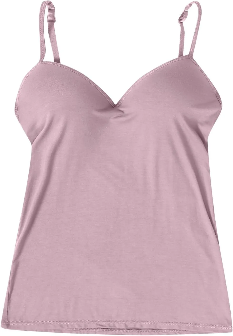 Camisole Tops for Women Built in Bra Spaghetti Strap Workout Yoga Shirts Basic Padded Tank Tops 2025 Summer Clothes