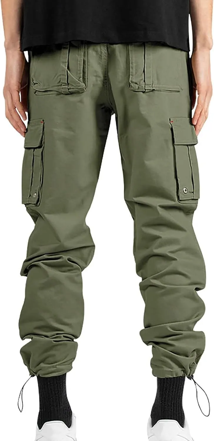 Cargo Pants for Men City Special Service Trousers Relaxed Fit Mens Slacks Military Fan Ix7 Overalls with Pocket