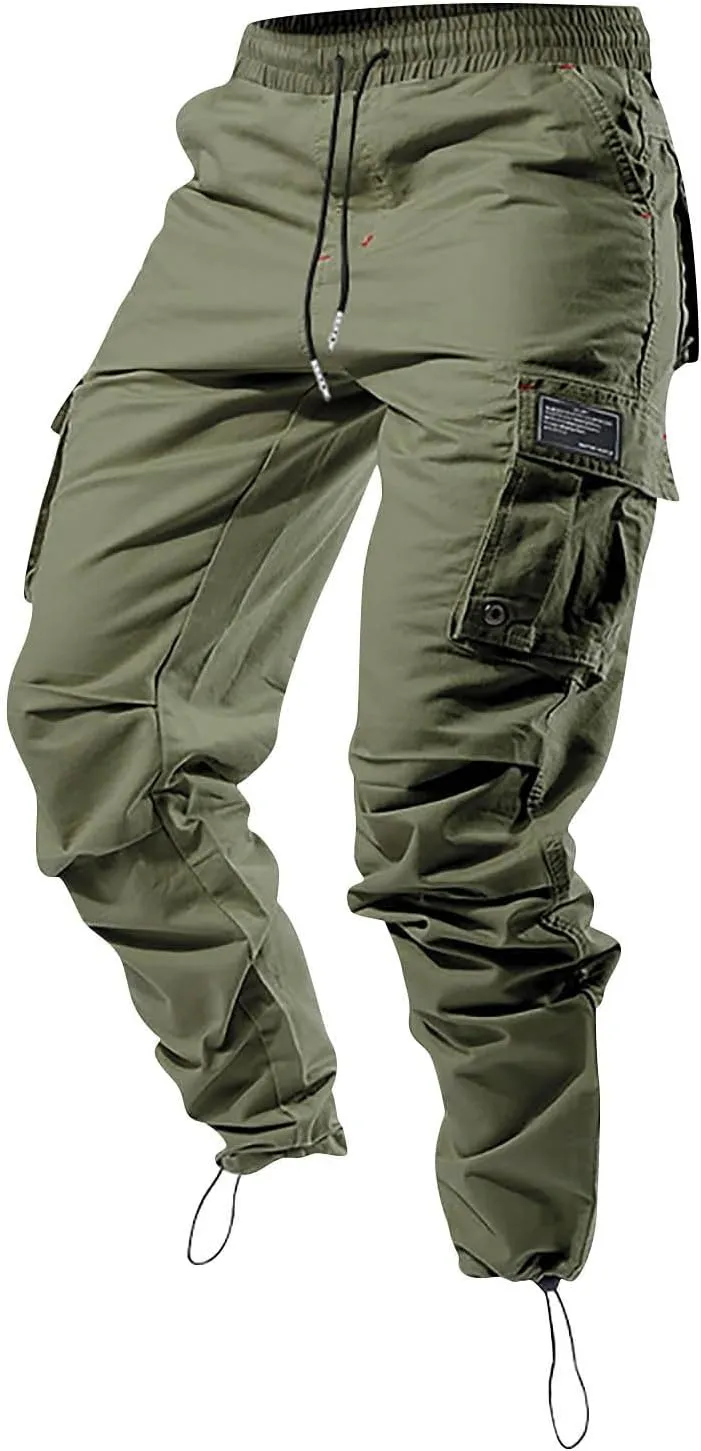 Cargo Pants for Men City Special Service Trousers Relaxed Fit Mens Slacks Military Fan Ix7 Overalls with Pocket