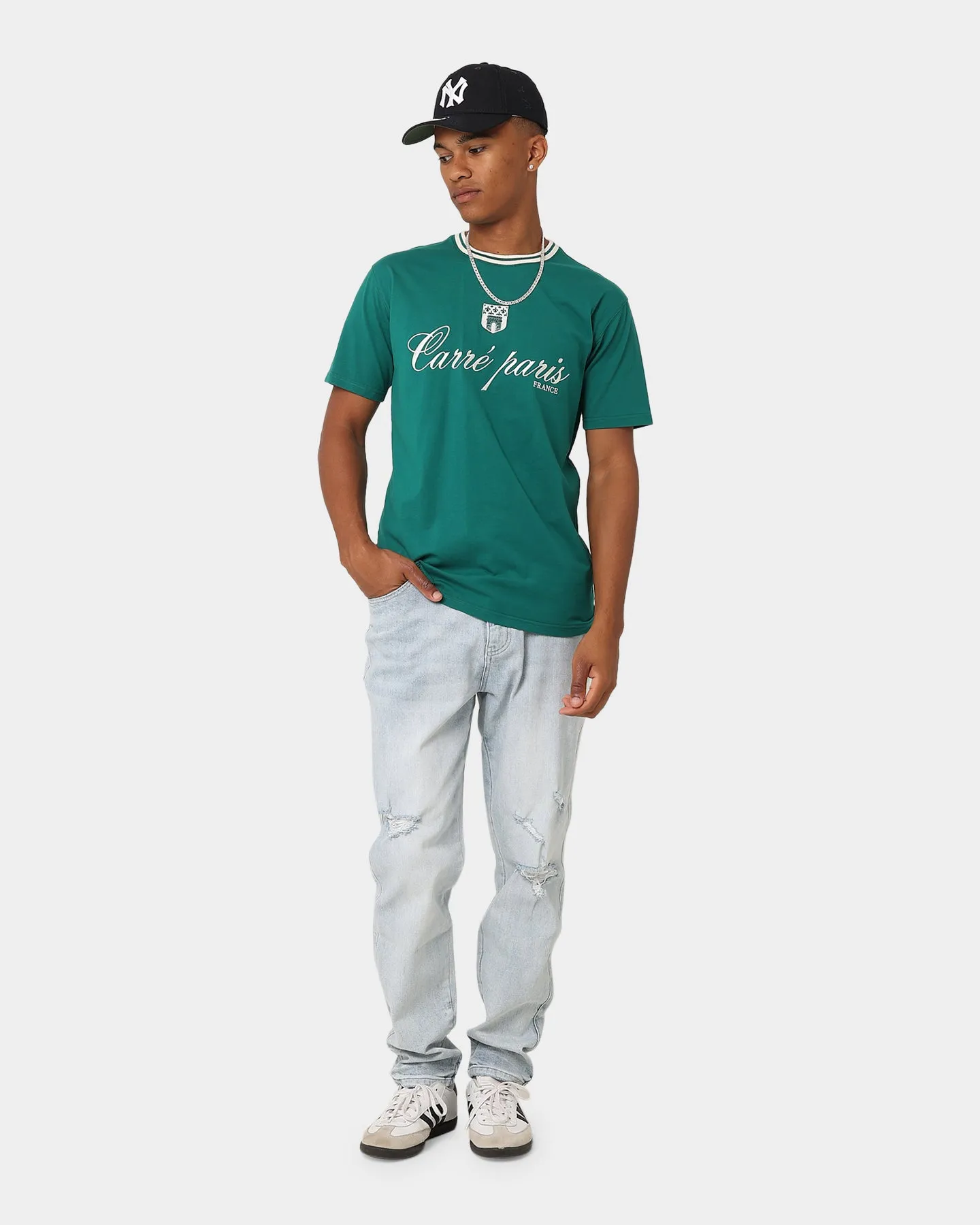 Carre Domaine CLS Short Sleeve T-Shirt Dark Teal