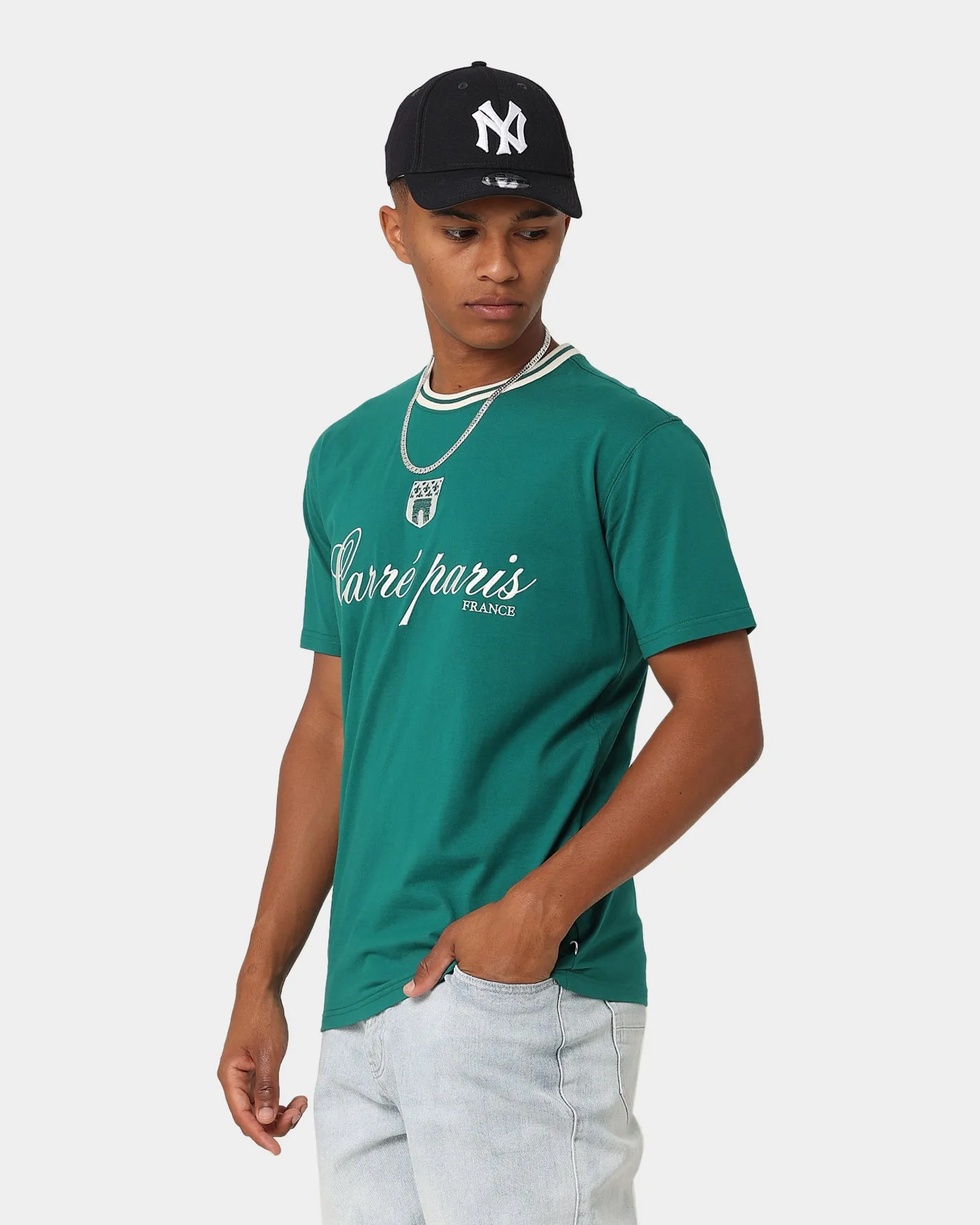 Carre Domaine CLS Short Sleeve T-Shirt Dark Teal