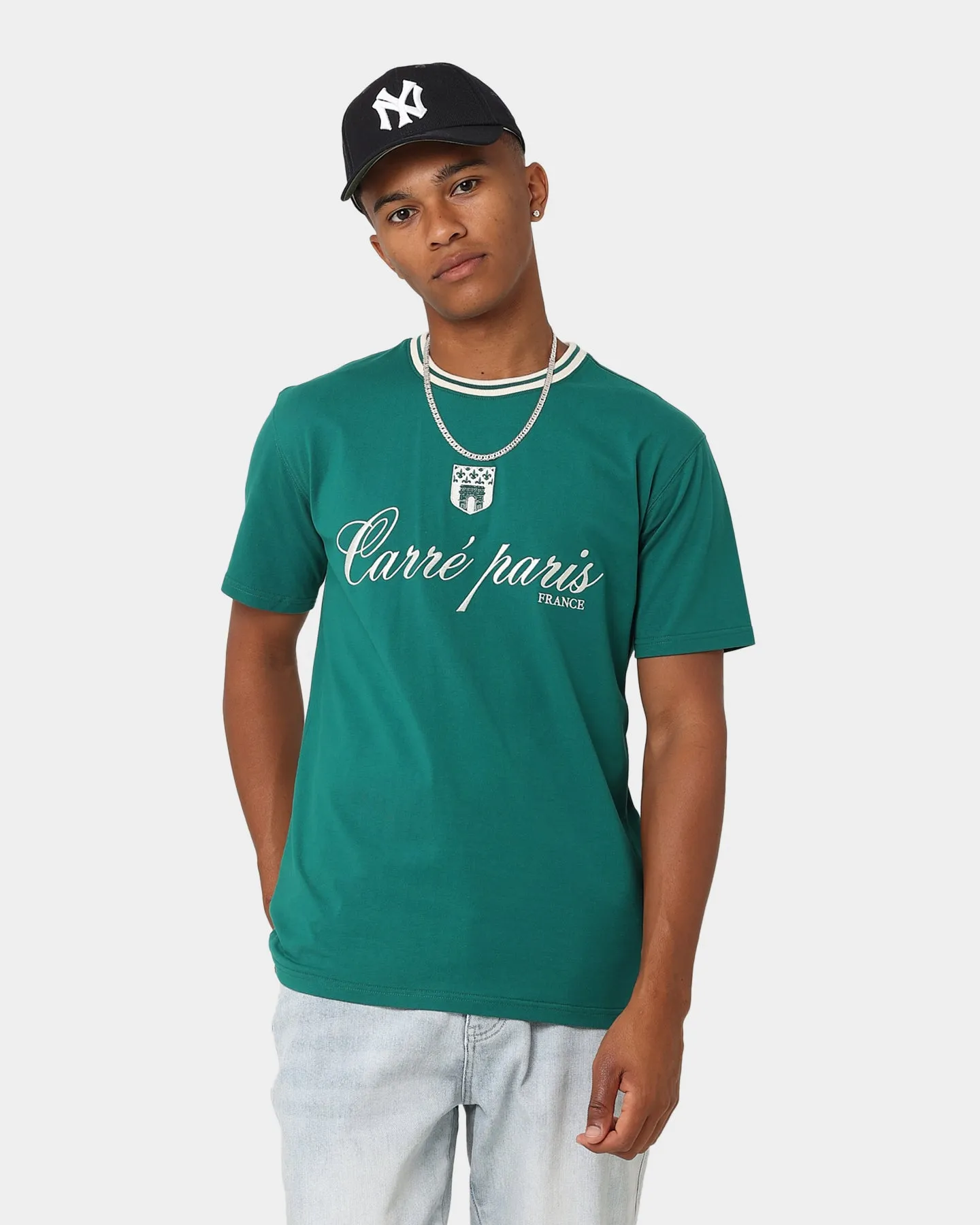 Carre Domaine CLS Short Sleeve T-Shirt Dark Teal