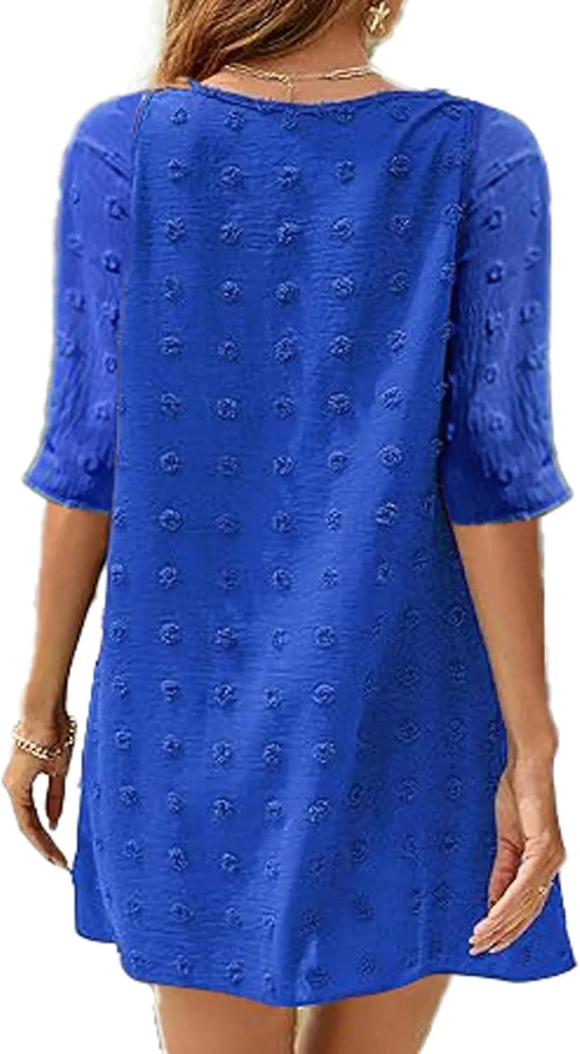 Casual Summer Sun Dresses for Women Vacation Beach Swimsuits Coverup for Party