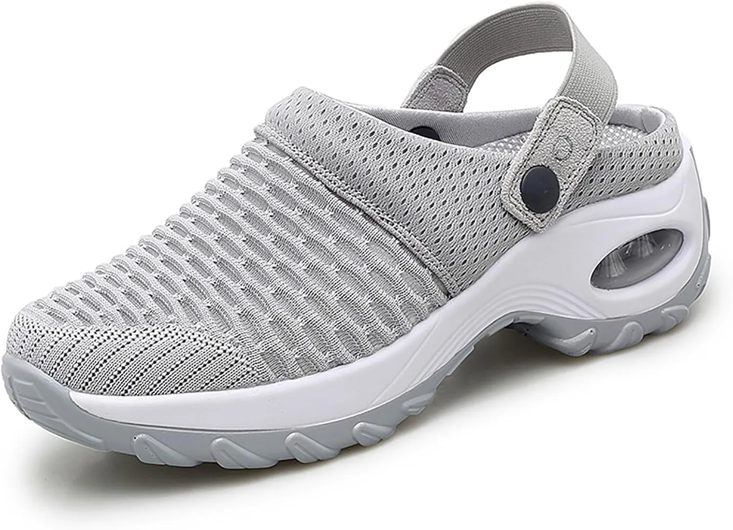 Cathalem Sandals Women Comfortable, Women's Orthopedic Clogs with Air Cushion Support to Reduce Back and Knee Pressure