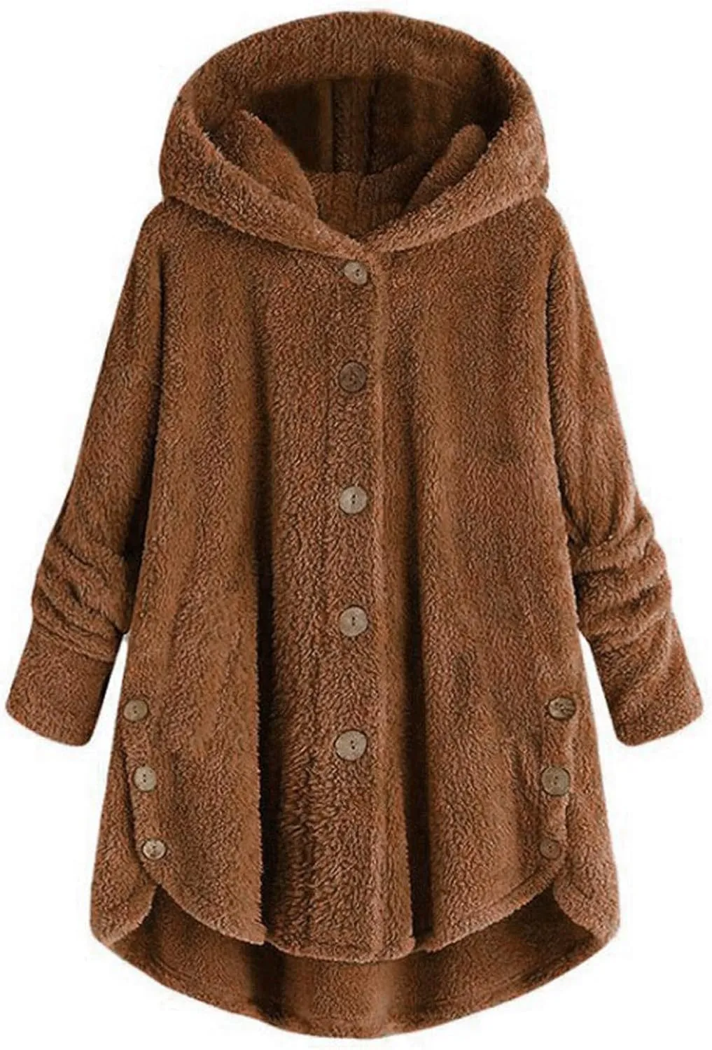 Ceboyel Womens Fleece Hoodie Sweatshirt 2023 Fuzzy Teddy Coat Shearling Warm Winter Jackets Pajamas Loungewear Clothing 2023