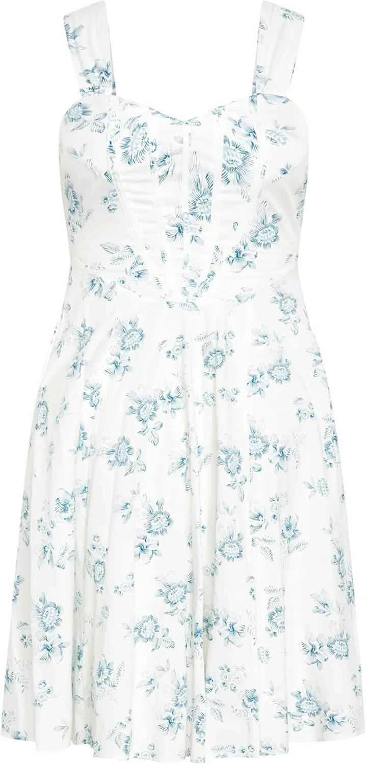 City Chic Women's Citychic Plus Size Dress Marylou PRT