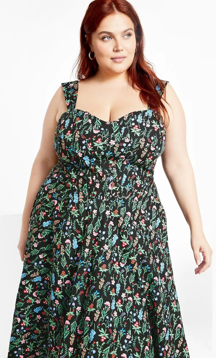 City Chic Women's Citychic Plus Size Dress Marylou PRT