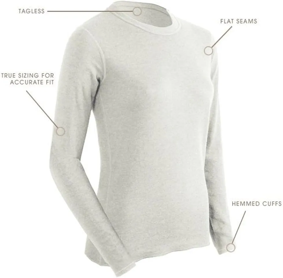 ColdPruf Women's Basic Dual Layer Long Sleeve Base Layer Top 50ASMWW