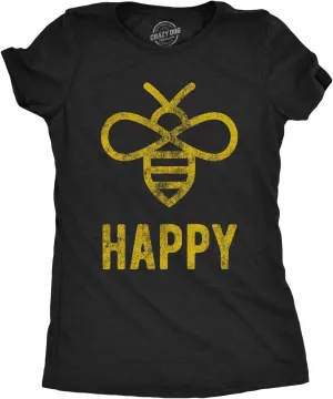 Crazy Dog Womens Funny Animal T Shirts Cute and Sarcastic Nature Camping Tees for Women