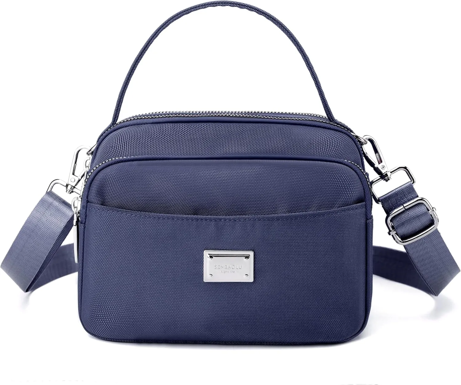 Crossbody Bag for Women,Lightweight Small Crossbody Purse Nylon Women's Shoulder Handbags With Top Handle