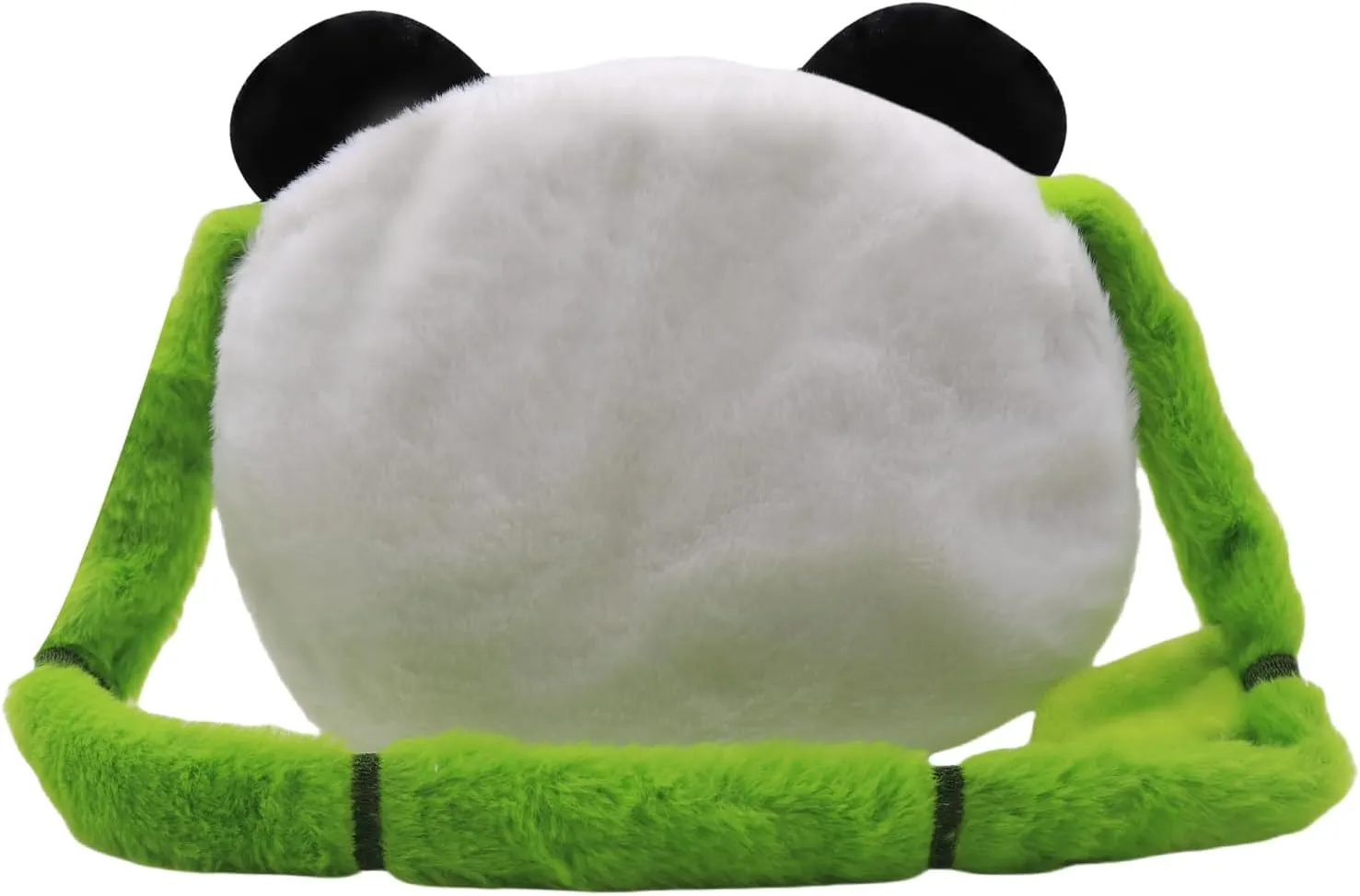 Cute Panda Plush Crossbody Purse Small Fluffy Satchel Shoulder Messenger Bag Animal Handbag Purse for Women Girls,B#