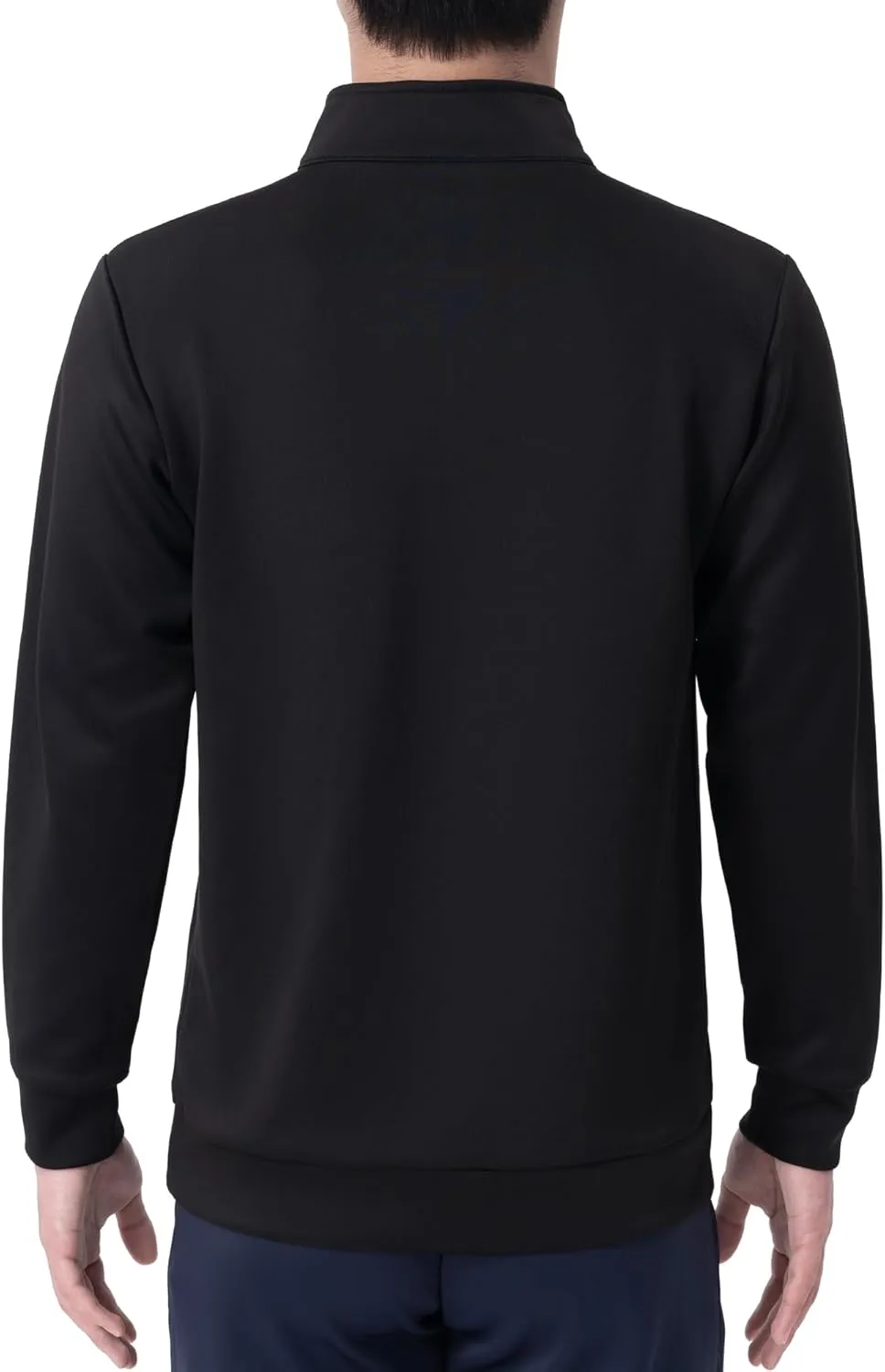 DEVOROPA Boys 1/4 Zip Pullover Jacket Fleece Lined Long Sleeve Kids Running Workout Tops Water Resistant Golf Thermal Shirts