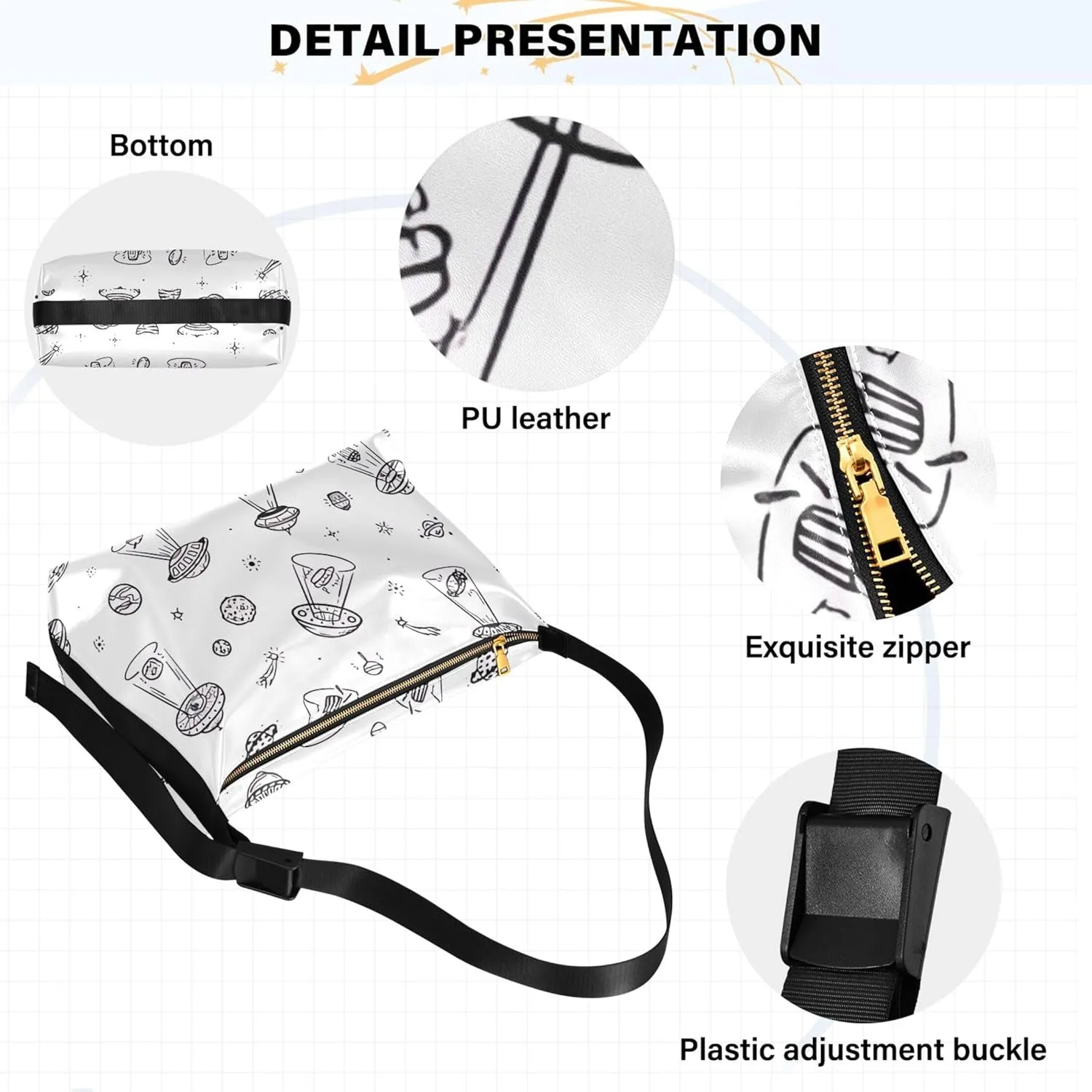 Dinosaurs Tropical Green Leather Hobo Bags for Women Cross Body Men Bag Art Animal Print Ladies Hobo Handbags
