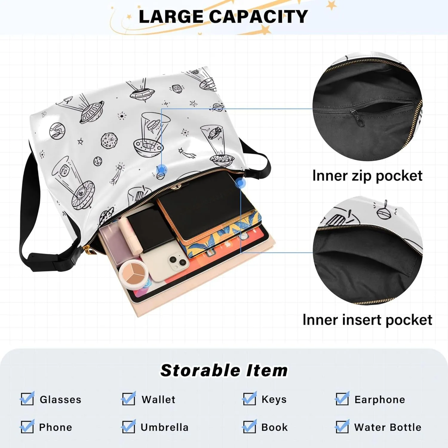 Dinosaurs Tropical Green Leather Hobo Bags for Women Cross Body Men Bag Art Animal Print Ladies Hobo Handbags