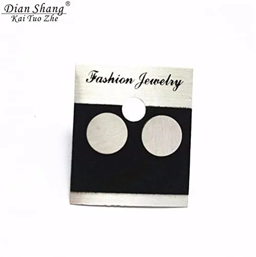 Disc Studs,Disc Stud Earrings,Stud Earrings,Minimalist Earrings,Everyday Earrings,Silver Earrings,Disc Earrings,Circle Earrings,Round (Silver)