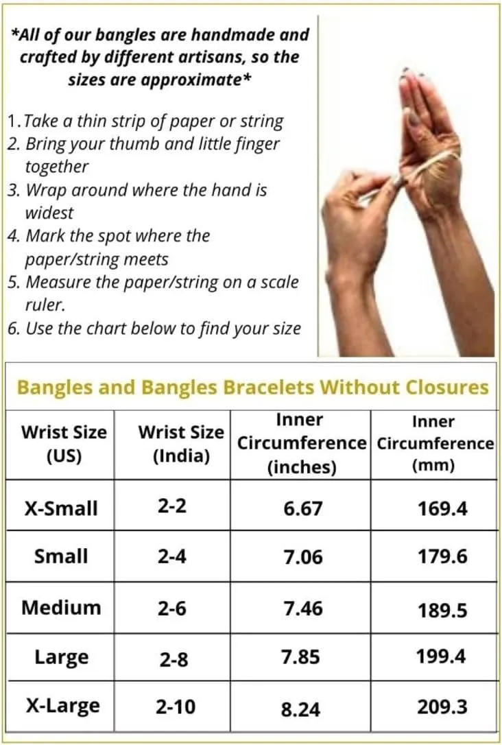 Efulgenz Indian Oxidized Bangle Bracelet Set for Women Boho Bangle Set Indian Oxidized Jewelry Antique Bangle Set Crystal Bangles Fashion Statement Jewelry for Women