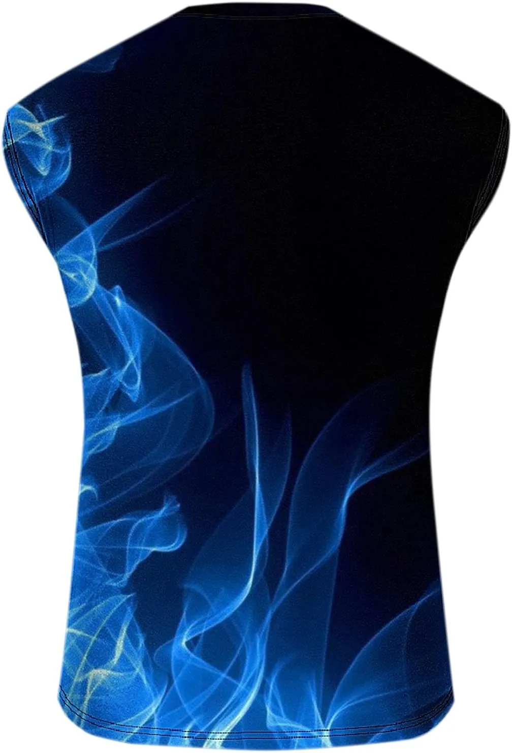 Finelylove Mens Tank Top Big and Tall Round Neck Sleeveless Summer Tank Tops Workout Tank Tops Casual Graphic Tees