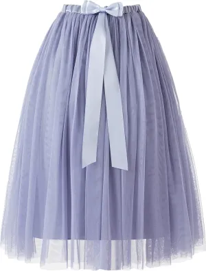 Flower Girls Tulle Skirt - Ballet Maxi Tutu Skirts