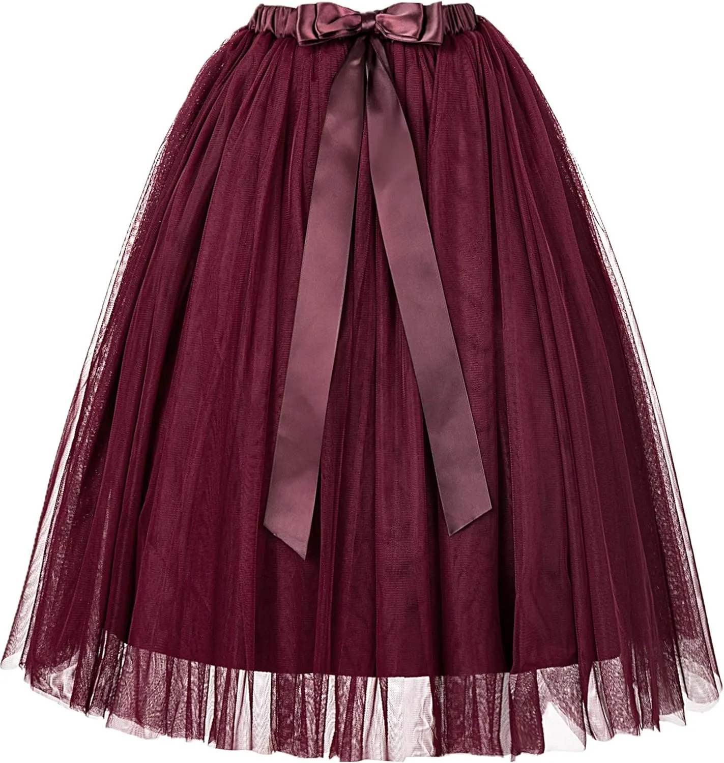 Flower Girls Tulle Skirt - Ballet Maxi Tutu Skirts