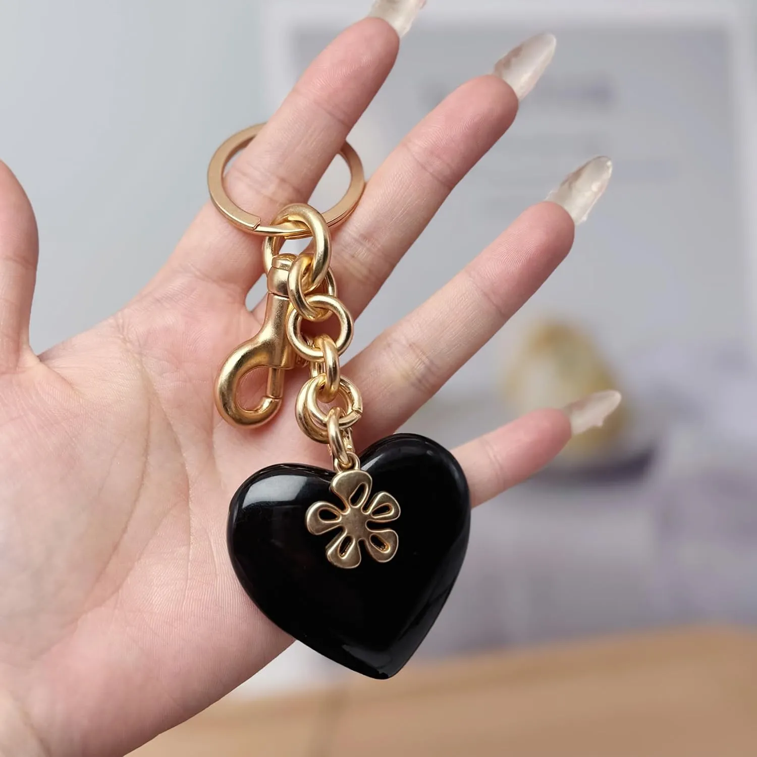 Fruit Bag Charm Key Chain Accessory Purse Charm Gifts for Women