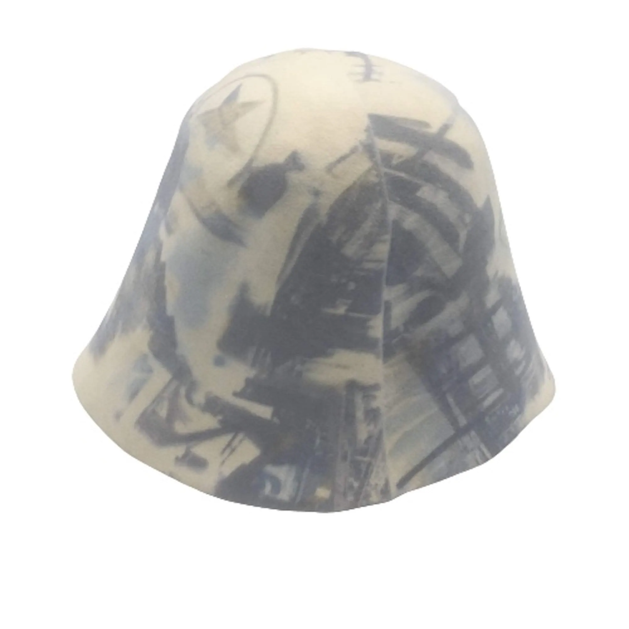 Fur Felt Cones High-Quality White Print Hood Plane Finish