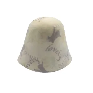 Fur Felt Cones High-Quality White Print Hood Plane Finish
