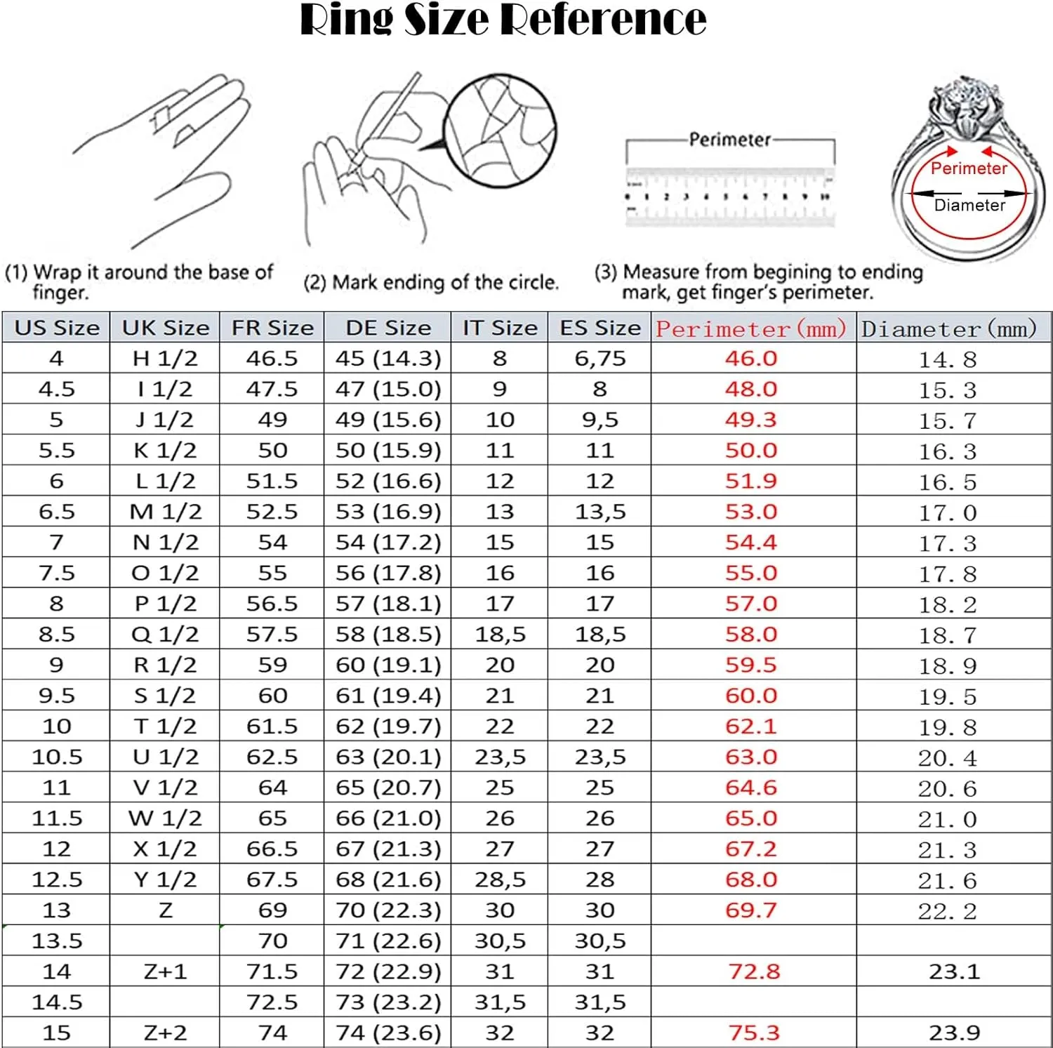 Gem Rings, 18K Wedding Ring Moissanite Stackable Knuckle for Women bff Auntie Wedding Jewelry