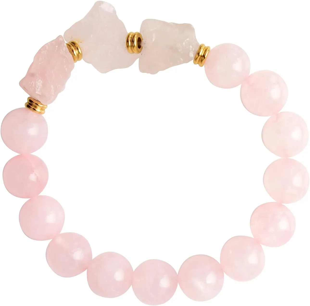 GOOJIDS Natural Real stone Bracelet Gift For Women Gemstone Beads Handmade Bracelet Birthday Gifts for Women, Natural Stone Bracelet Birthday Gifts for Women Mom Daughter Grandma Sister Friends