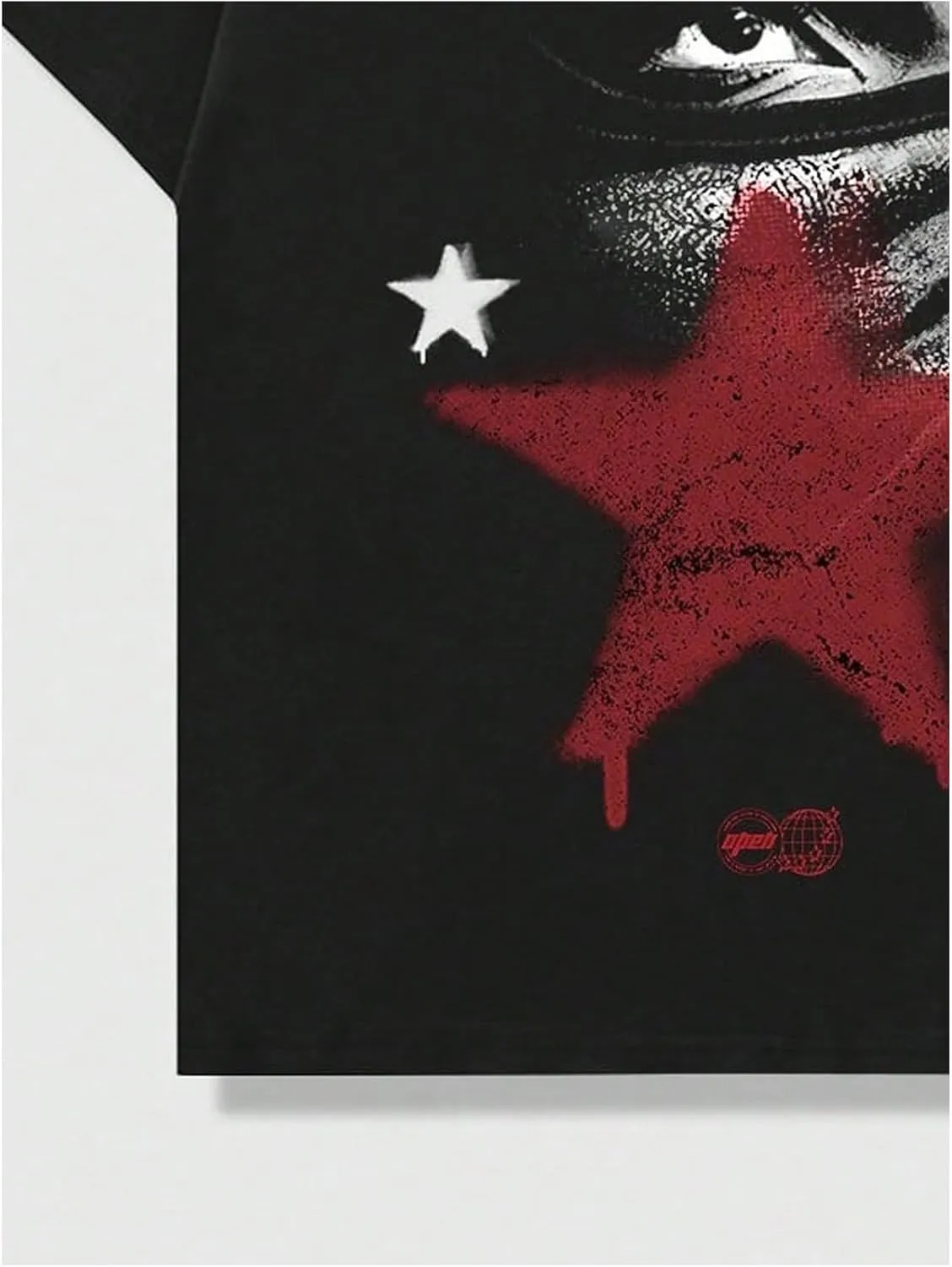 GORGLITTER Men's Graphic Tees Short Sleeve Crewneck Oversized Y2K Tshirts