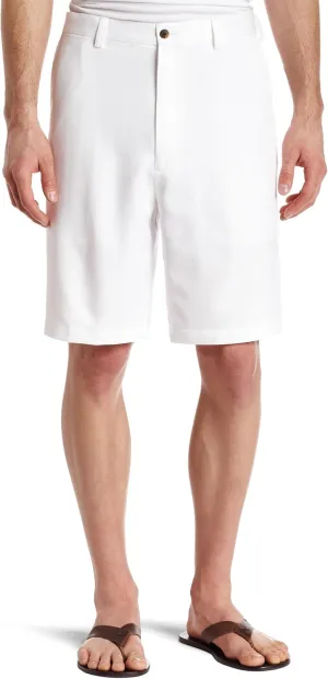 Haggar Men's Cool 18 Classic Fit Expandable Waist Short Regular and Big & Tall Sizes