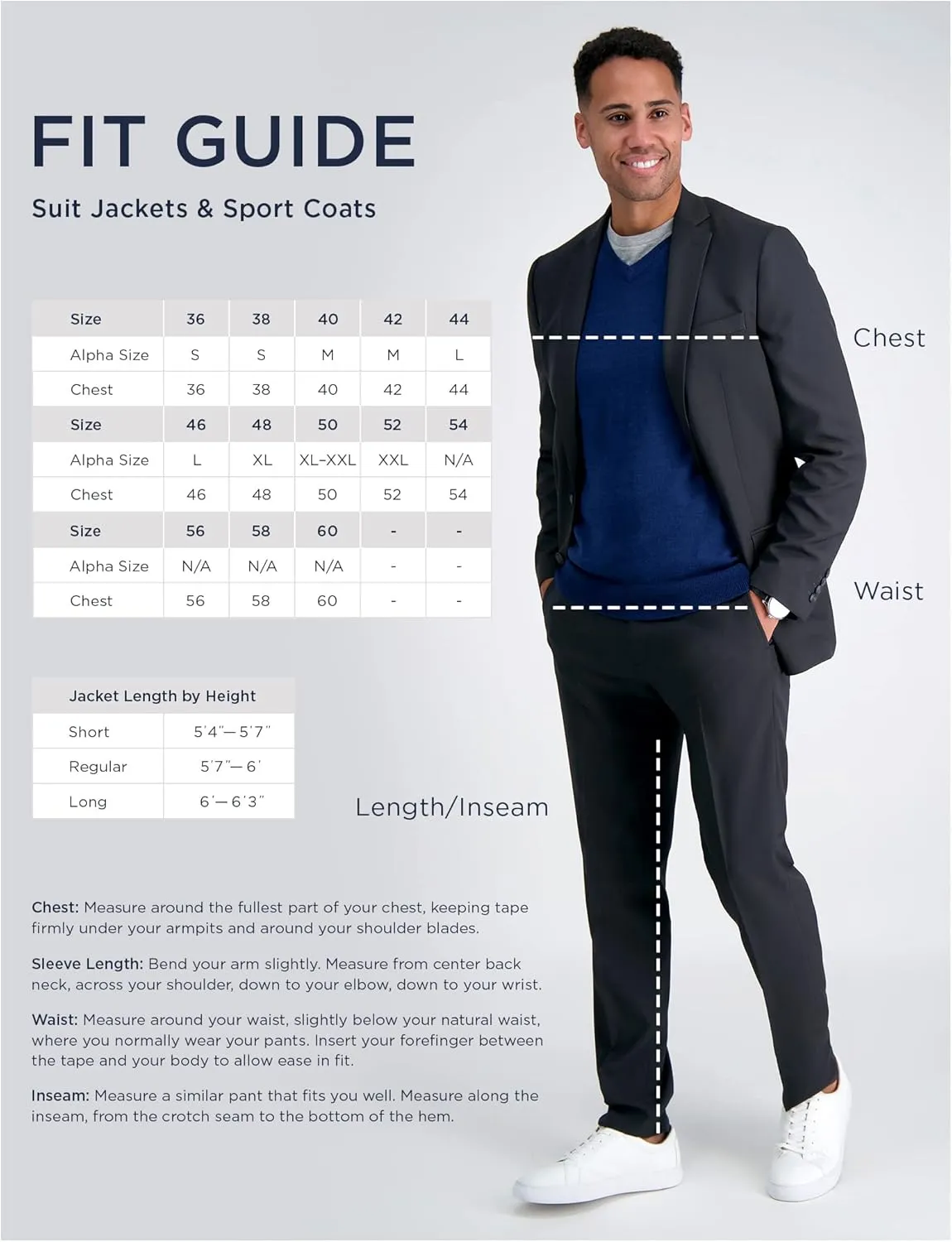 Haggar Men's Travel Performance Tailored Fit Suit Separates-Pants & Jackets
